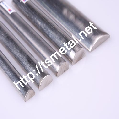 Stainless Steel Bar HALF ROUND clean bright surface (Cold Rolled)